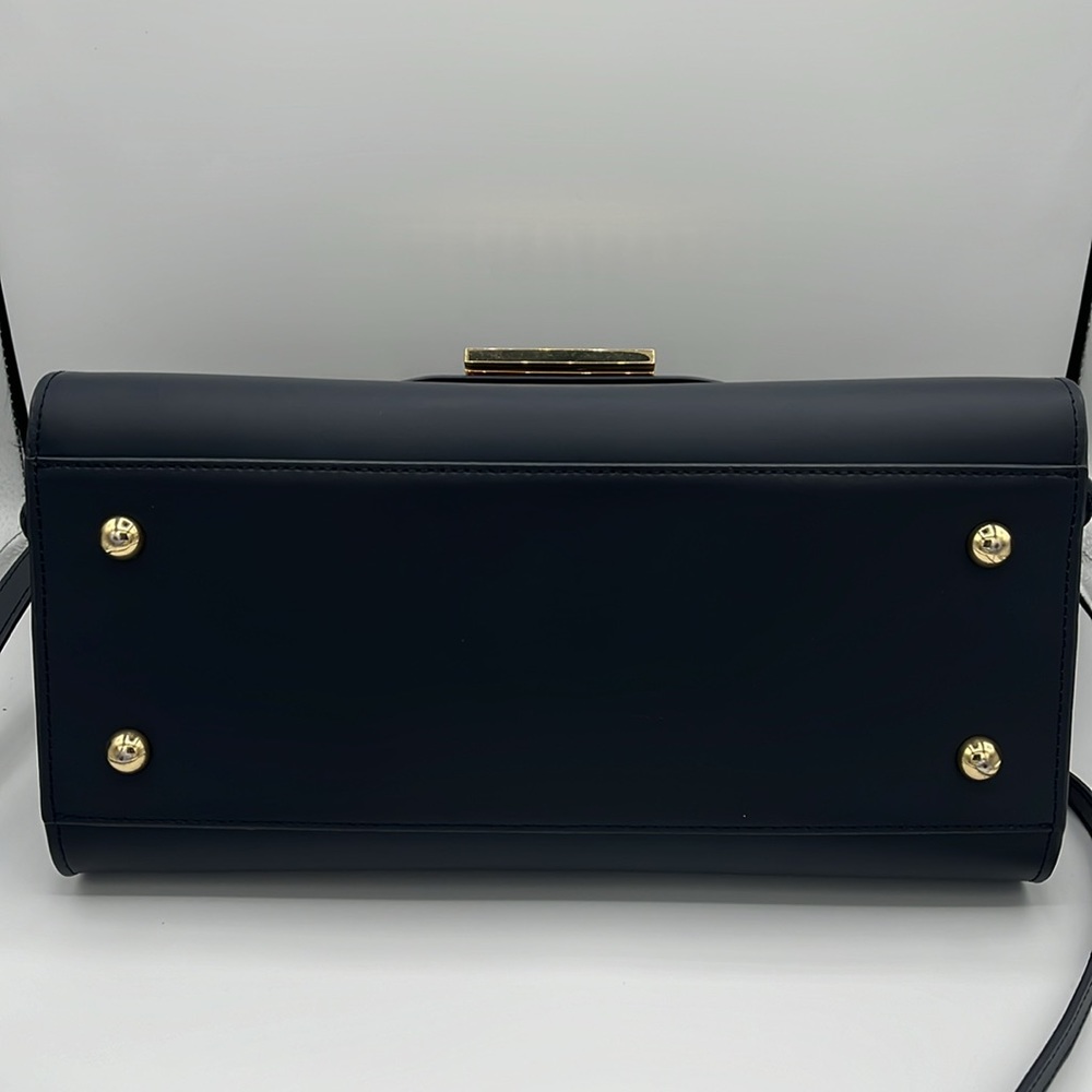 ZAC Zac Posen Eartha Iconic Jumbo Double Handle Satchel Crossbody Bag - Picture 8 of 11